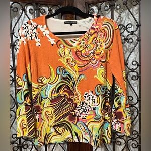 VTG Pierri Multicolor Abstract Sweater